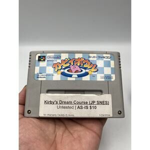 Kirby Bowl (Nintendo Super Famicom SNES SFC, 1994) Japan Import